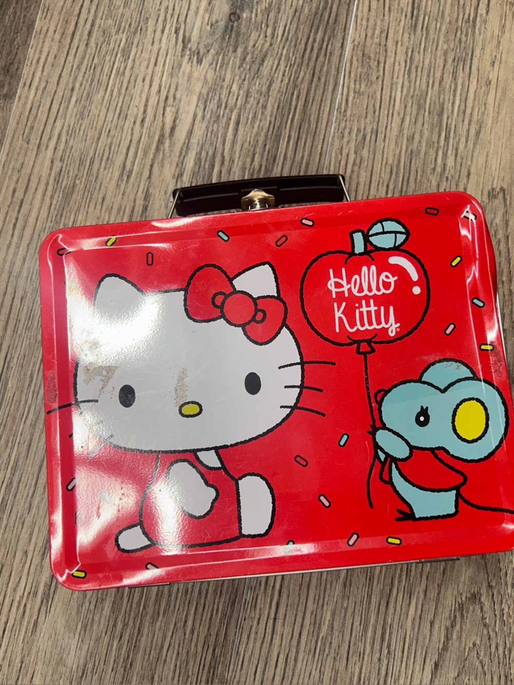 Hello Kitty lunchbox Tin Case